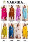 Varnika Vol 3 By Passion Tree Roman Silk Kurti With Bottom Dupatta